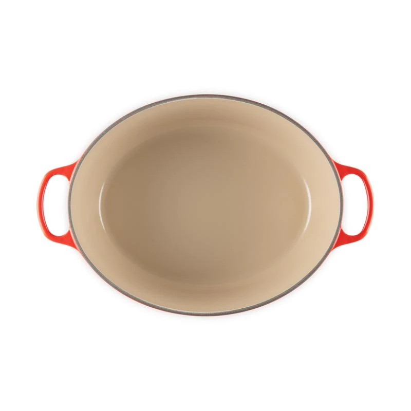 Le Creuset Signature pekáč oválny višňovo červený 40cm