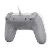 Káblový herný ovládač GameSir T3 Lite WT biely – ergonomický káblový ovládač, kompatibilný s PC