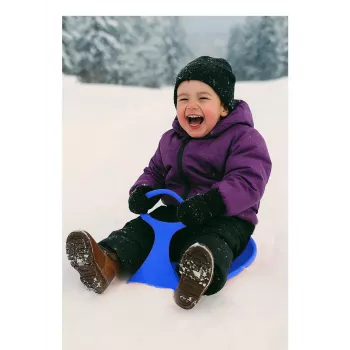 Jamara Snow Play Snow Glider modrá — plastové sánky, 570×380×30 mm, od 3 rokov