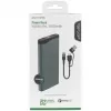 4Smarts Powerbank VoltHub Pro 10000mAh 22.5W s Quick Charge, PD gunmetal *Select Edition*