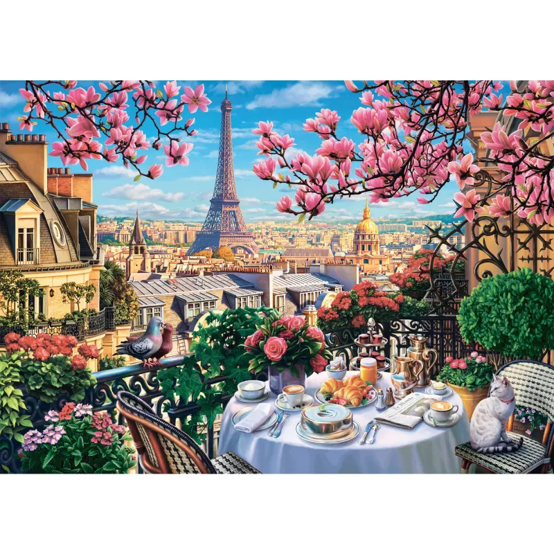 Puzzle Schmidt Spiele Frühstück in Paris – 1000 dielikov, model 58876