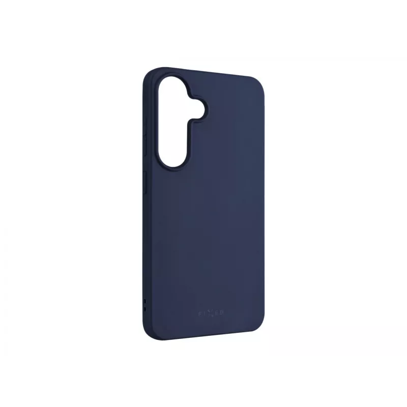 Zadný kryt na mobil FIXED pre Samsung Galaxy S25 – guma, modrý