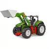BRUDER traktor s predným nakladačom model BR-03451 – robustný hračkársky traktor s pohyblivým nakladačom