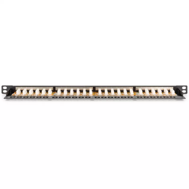 Patch panel Digitus CAT 6 Class E High Density tienený čierny