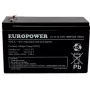 Olovená uzavretá batéria europower EV 12-9 — 12 V 9 Ah pre UPS a záložné napájanie
