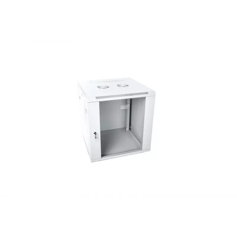 Digitus DN-W19 12U/600 rack skriňa nástenná svetlosivá