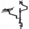 Držiak monitora WENTRONIC Goobay Deluxe 74417 s ramenom na notebook, čierny