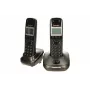 Panasonic KX-TG2512 DECT telefón sivý zobrazuje číslo volajúceho