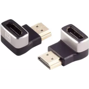 HDMI-A adaptér ShiverPeaks 10-01050 90° uhol, podporuje až 8K