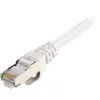 Patch kábel RJ45 konektor samec > RJ45 konektor samec CAT.6 S/FTP (biela, 1,5 metra)