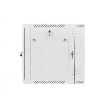 DVOJDIELNY NÁSTENNÝ RACKOVÝ SKRIŇA 19 palcov 12U 600X600 SIVÁ LANBERG (PLOCHÉ BALENIE)