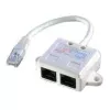 VALUE T-adaptér Cat.5e, Class D, UTP, sieťový rozdeľovač RJ-45