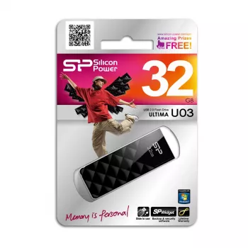 Silicon Power Ultima U03 USB kľúč 32 GB USB Type-A 2.0 čierny