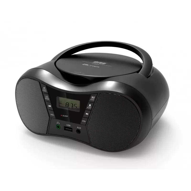 Rádioprehrávač CD LILA2 USB/BT čierny