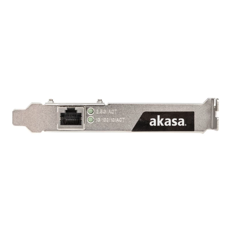 Akasa AK-PCCE25-01 - vstavaná - káblová - PCI Express - Ethernet - 2500 Mbit/s