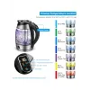Forme FKG-448 sklenená elektrická kanvica, 1,8 l, 2200 W, regulácia teploty, sivá