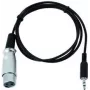 DMX adaptér EUROLITE 51916210, 3,5 mm jack na XLR, 1 m kábel