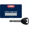 ABUS 59715 bicyklová zámka čierna - červená 1200 mm reťazová zámka (59715)