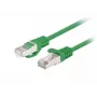 Lanberg PCF6-20CC-0025-G Patch kábel Cat.6 F/UTP, balenie 10 ks, 0,25 m, zelený