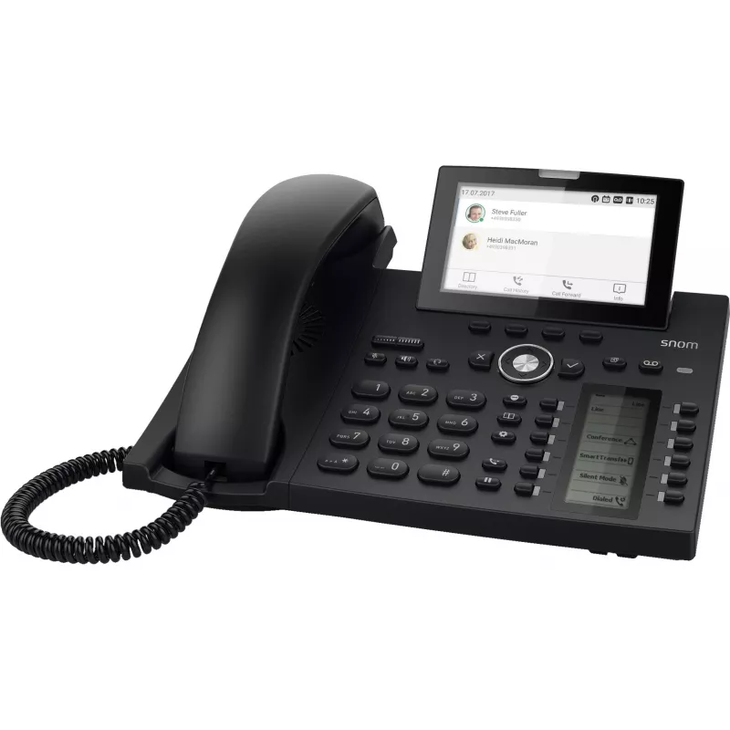 SNOM D385N čierny bez Bluetooth bez napájacieho zdroja (00004600)
