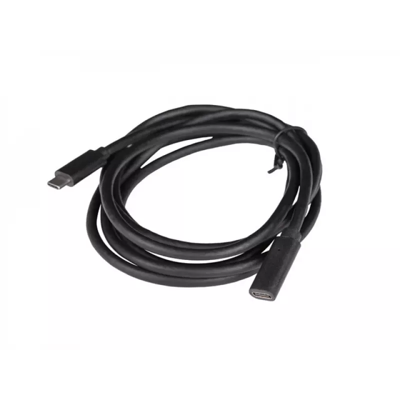USB kábel LANBERG CA-USBE-20CC-0015-BK USB-C na USB-C 1,5 m, USB 3.2 Gen 1 (5 Gbit/s), pozlátené kontakty, čierny