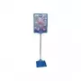 Display-Ständer Franken PSM A4 03 kovová noha, formát A4, modrý