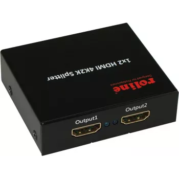 ROLINE HDMI video rozbočovač, 2-násobný, 4K60 (14.01.3559)