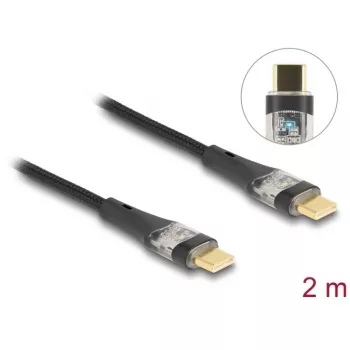 Delock 80764 USB kábel čierny