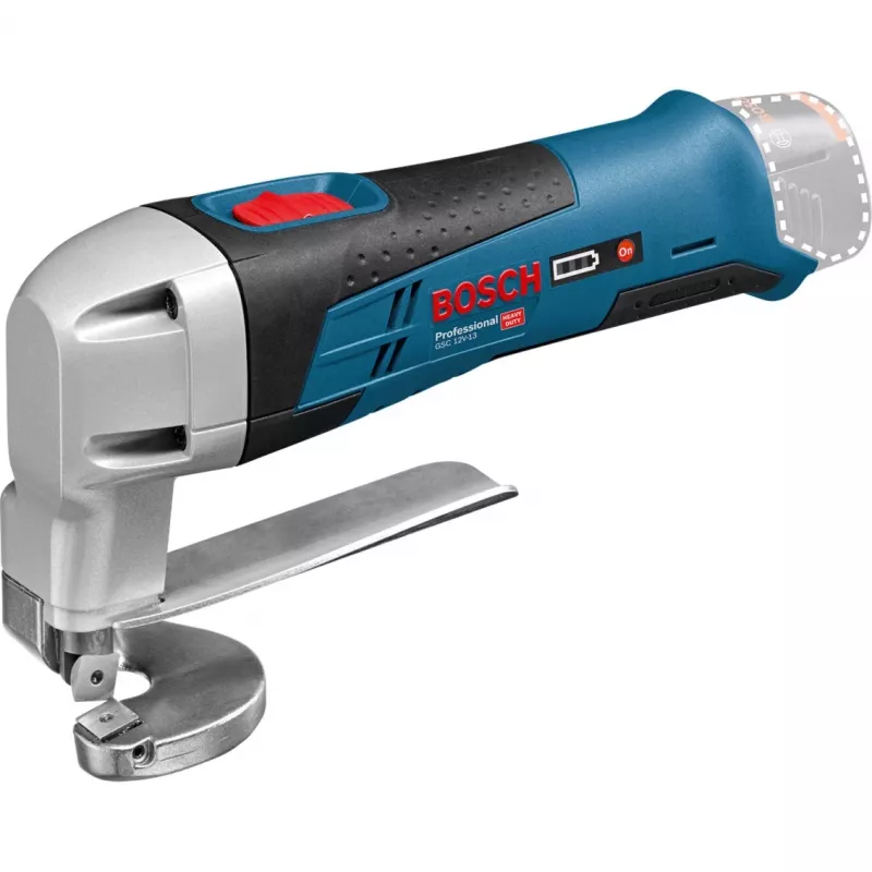 Bosch GSC 12V-13 PROFESSIONAL akumulátorové nožnice na plech 3600 zdvihov/min