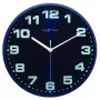 NeXtime nástenné hodiny 3053bl Dash Blue, Ø 35 cm, nástenné, modrá