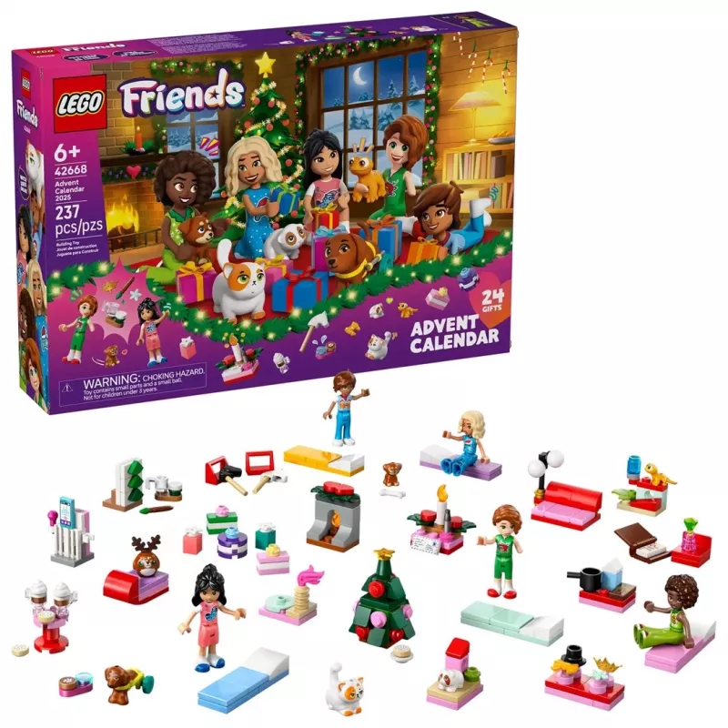 LEGO FRIENDS 42668 adventný kalendár 2025