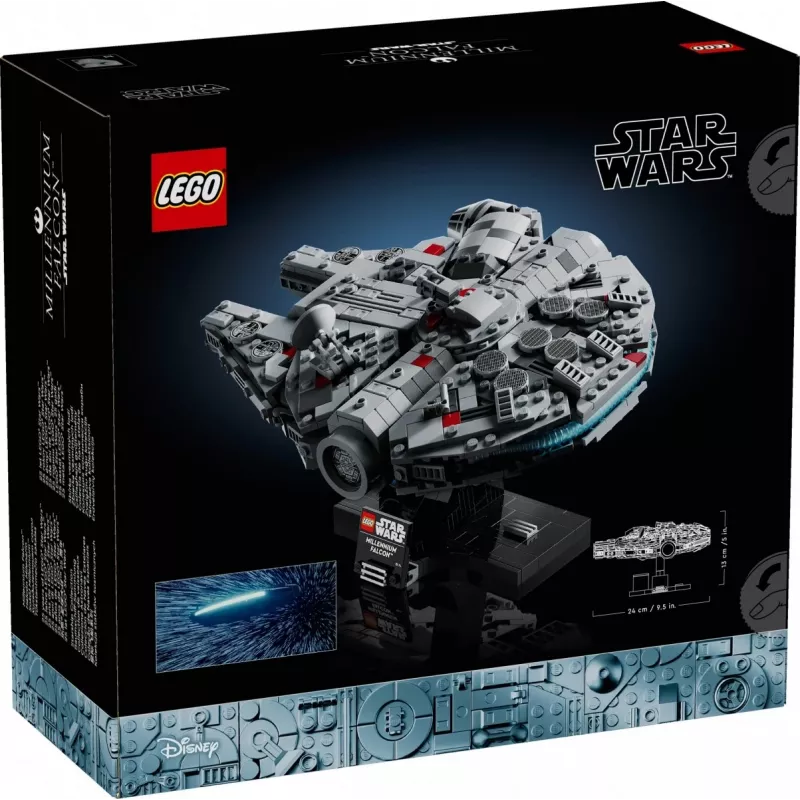 LEGO Star Wars 75375 Millennium Falcon stavebnica, 921 dielikov, 18+, 190×240×130 mm