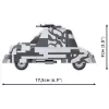 COBI 3114 Historical Collection stavebnica, improvizované obrnené auto Kubus, Varšavské povstanie, 302 dielikov