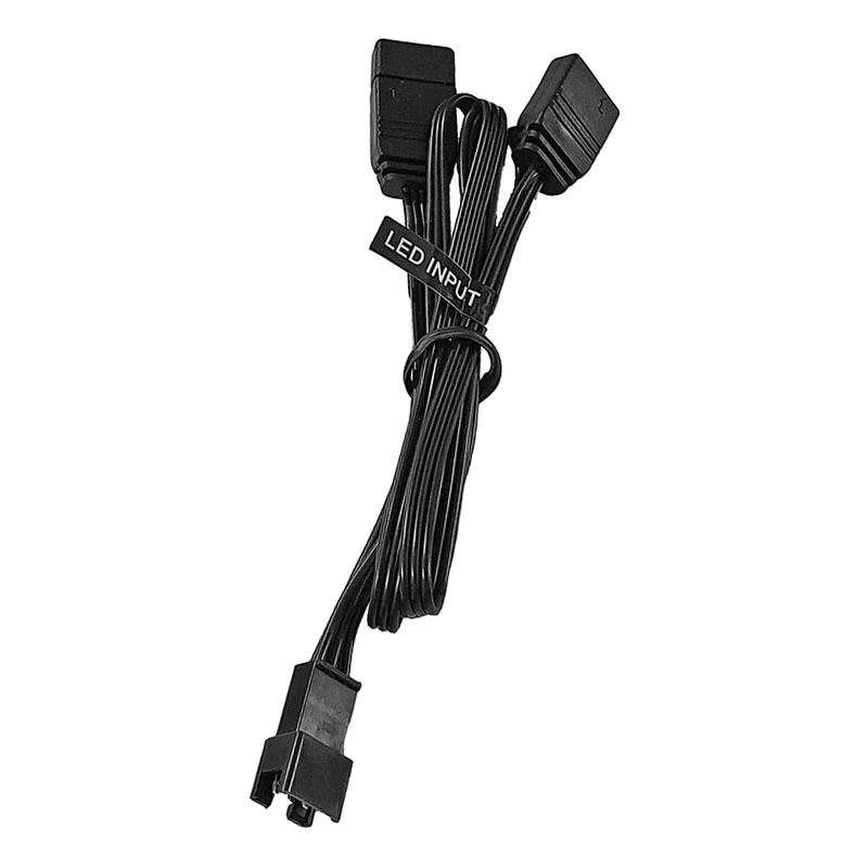 Phanteks PH-CB-DRGB3P_MB – 3-pólový – 2 x Molex (3-pólový) – rovný – rovný – čierny – základná doska (PH-CB-DRGB3P_MB)