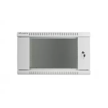 Lanberg nástenná skriňa 19 palcov 4U 600x450 sivá WF01-6406-10S