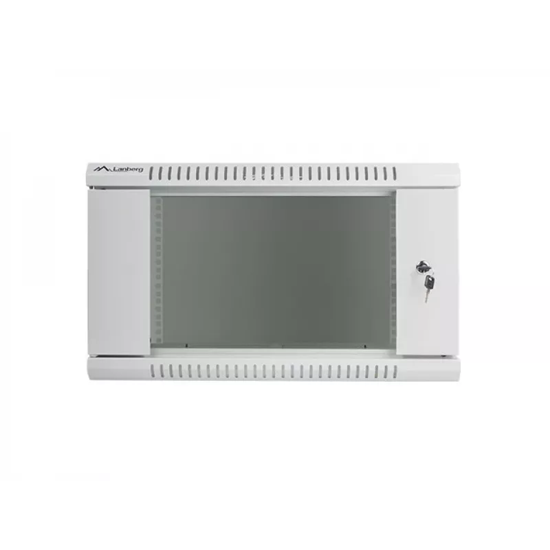 Lanberg nástenná skriňa 19 palcov 4U 600x450 sivá WF01-6406-10S