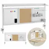 Oddeľovač na stôl Ergo Office ER-300 W, šírka 1250 mm, maximálne zaťaženie 10 kg
