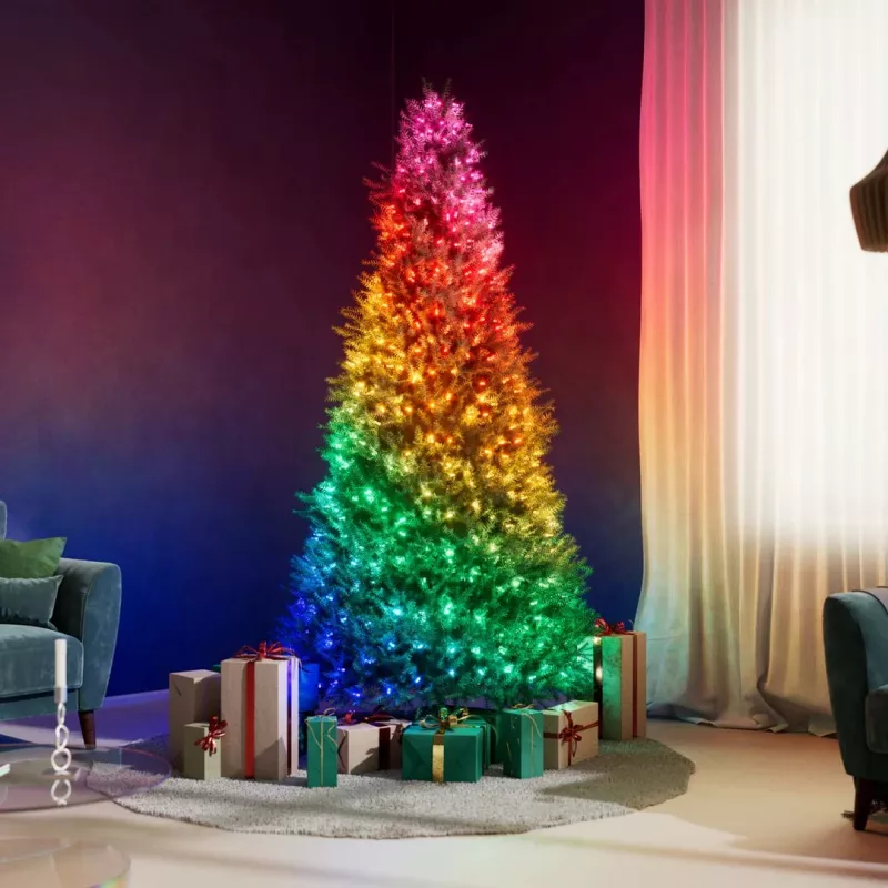 Twinkly Candies LED vianočné sviečky na stromček TWKC100RGB-T 6 m tvar sviečky