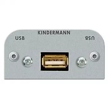 USB-A zásuvkový modul Kindermann 7441000522