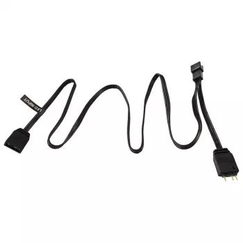 Phanteks PH-CB-DRGB3P_MB – 3-pólový – 2 x Molex (3-pólový) – rovný – rovný – čierny – základná doska (PH-CB-DRGB3P_MB)