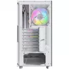 Montech XR Wood Midi-Tower biela