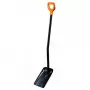Fiskars Solid kovová lopata s D rukoväťou