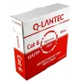Q-LANTEC KIU6PVC100Q U/UTP sieťový kábel, 100 m, sivý