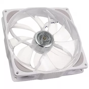 Skriňový ventilátor NoiseBlocker NB-eLoop X B14-P ARGB PWM 140mm biely