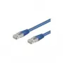 Wentronic Goobay CAT 5e patch kábel, F/UTP, modrý, 15 m - CCA medená zmes (50862)