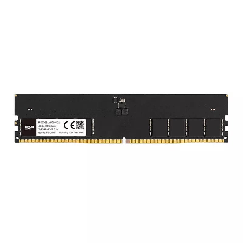 Silicon Power SP032GBLVU560F02 Desktop DIMM, 32 GB x1, DDR5, 5600 MHz, CL46, 1,1 V - 32 GB - DDR5