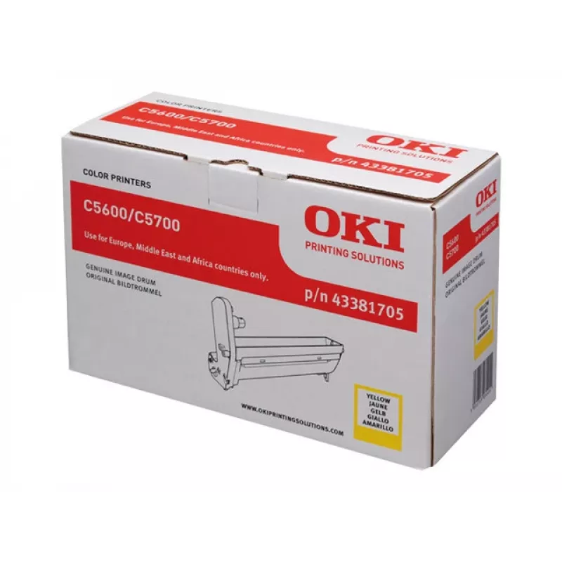 OKI obrazový valec 20000 strán žltý pre C5600 C5700