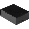 JOY-IT RPI CASE ALU06 - puzdro pre Raspberry Pi 4, hliník, čierne (RB-ALUCASEP4+06)