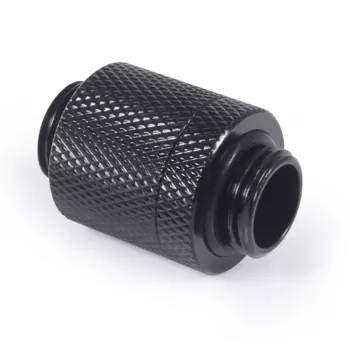 Alphacool ES D-Plug 20 mm G1/4 vonkajší závit na G1/4 vonkajší závit, Deep Black