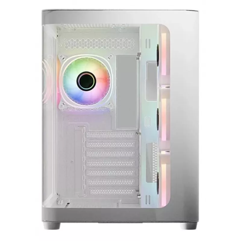 LC-Power Gaming 8001W Pro-Storm Light Midi-Tower ATX skriňa, biela (LC-8001W-ON)